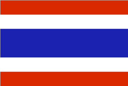 Flag of Thailand, one INSC partner country involved in training and tutoring projects with ENSTTI
