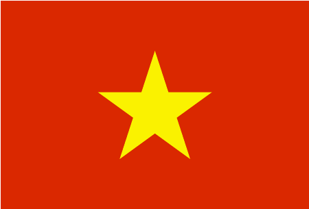 Flag of Vietnam, one INSC partner country involved in training and tutoring projects with ENSTTI